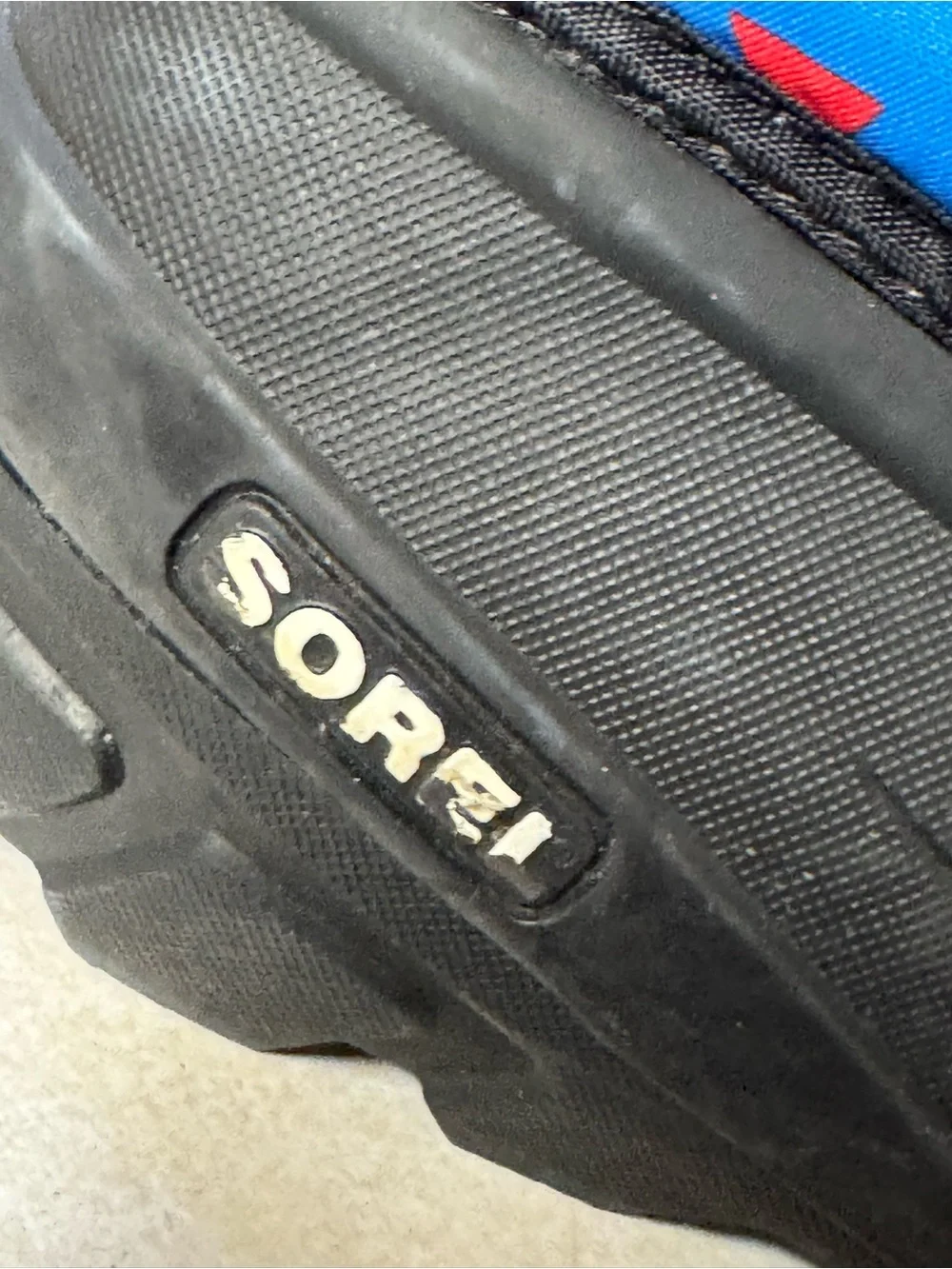 Sorel Kids' Flurry Boot SZ 6 Blue & Black